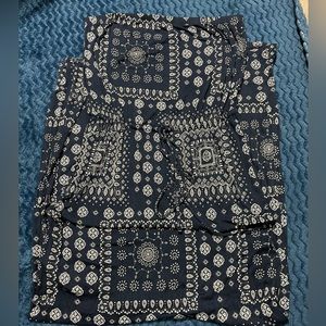 Old Navy Boho Strapless Maxi Dress